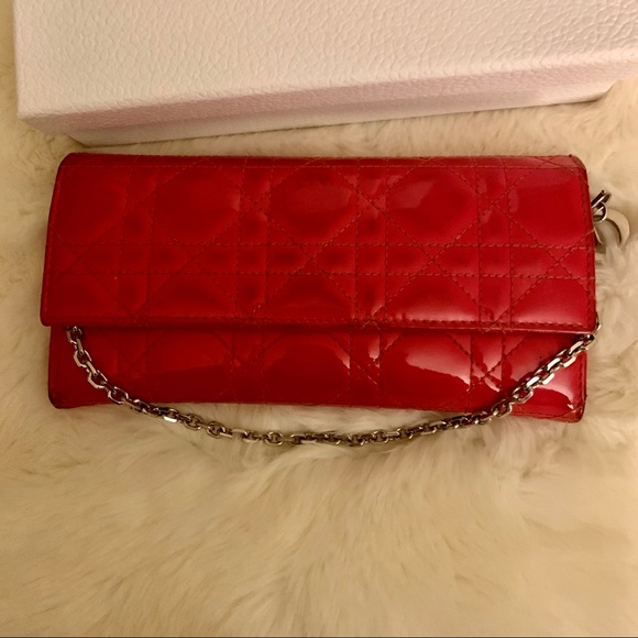 Lady Dior Cannage Wallet On Chain - Picture 3 of 8